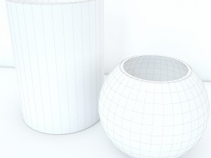 bathroom accessories zara home 3D Model