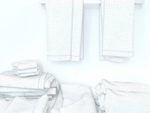 acess&oacute;rios para banheiro zara home Modelo 3D