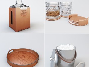 ralph lauren bar accessories 3D Model