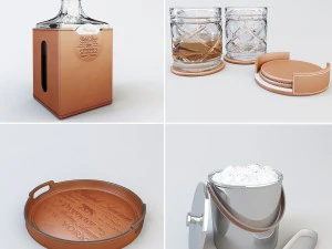 ralph lauren bar accessories 3D Model