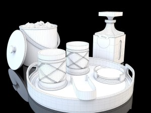 ralph lauren bar accessories 3D Model