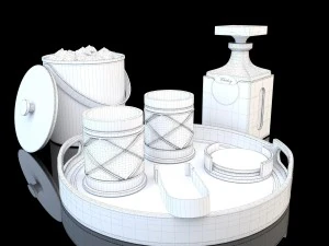 ralph lauren bar accessories 3D Model