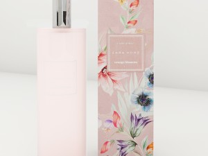 zara home botanical collection 3D 模型