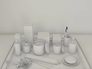 ज़ारा होम वनस्पति संग्रह 3D मॉडल