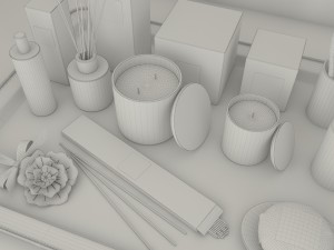 zara home botanical collection 3D 模型