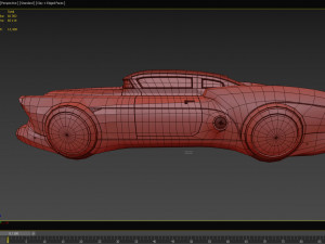 sci-fi flying car cyberpunk Model 3D