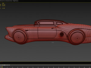 sci-fi flying car cyberpunk Model 3D