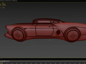 sci-fi flying car cyberpunk 3D Model