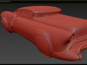 sci-fi flying car cyberpunk Model 3D