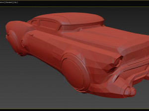 sci-fi flying car cyberpunk Model 3D