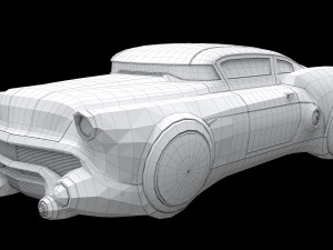 sci-fi flying car cyberpunk Model 3D