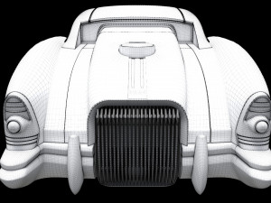 sci-fi flying car cyberpunk Model 3D