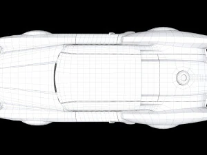 sci-fi flying car cyberpunk 3D Model