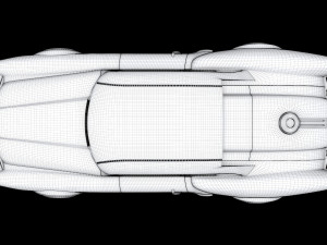 sci-fi flying car cyberpunk Model 3D