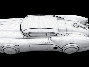 sci-fi flying car cyberpunk Model 3D