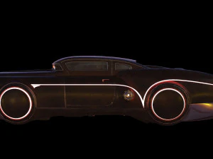 sci-fi flying car cyberpunk 3D Model