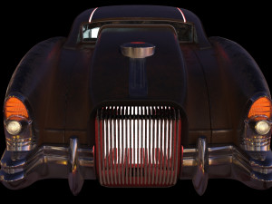 sci-fi flying car cyberpunk 3D Модель