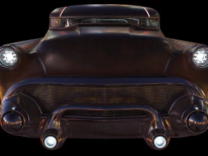 sci-fi flying car cyberpunk 3D Model