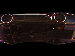 sci-fi flying car cyberpunk 3D Модель