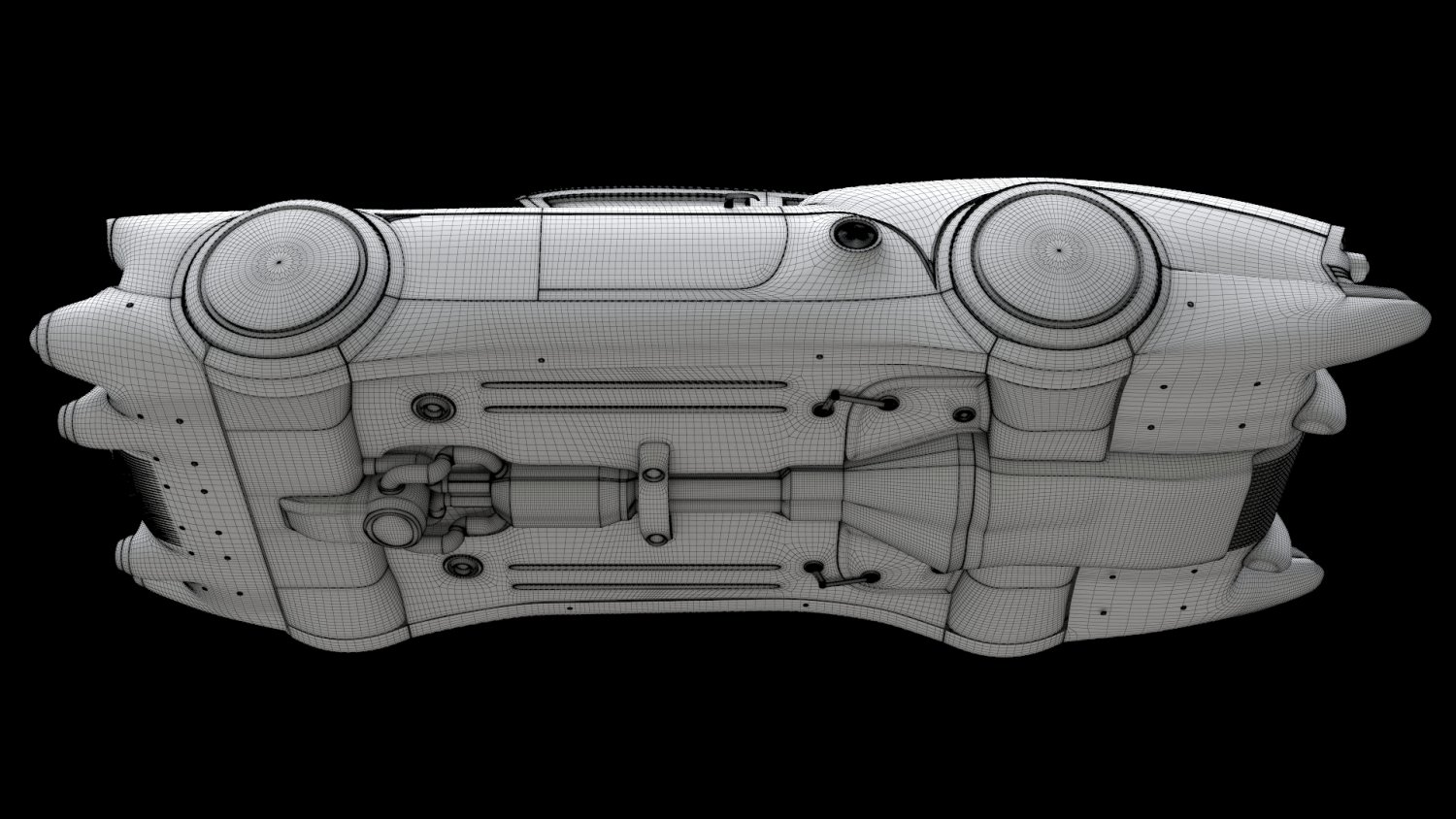 Sci Fi Flying Car Cyberpunk 3d Model In Concept 3dexport