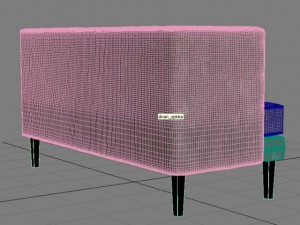 sofa annan 3D Model