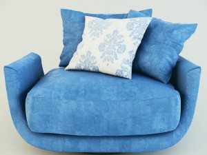 armchair tuliss desiree9 3D Model