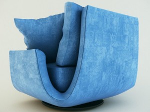 armchair tuliss desiree9 3D Model