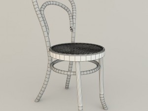 vienna dining chair 3D Model