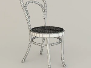 vienna dining chair 3D Model