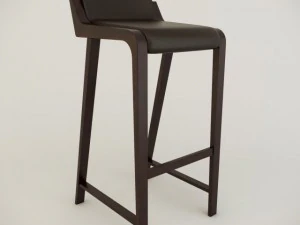 simple bar chair 3D Model