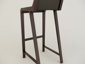 simple bar chair 3D Model