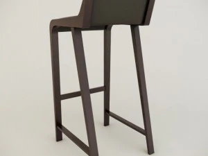 simple bar chair 3D Model