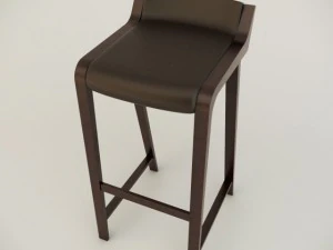 simple bar chair 3D Model