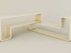 floor shelf transformer 3D Model