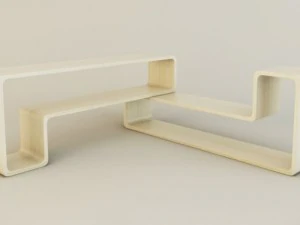 फर्श शेल्फ ट्रांसफार्मर 3D मॉडल