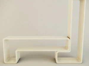 floor shelf transformer 3D Model