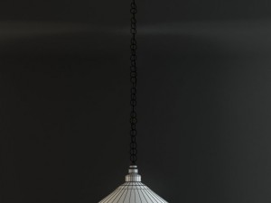 ikea kroby pendant lamp nickelplated glass 3D मॉडल