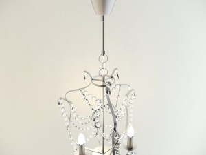 ikea kristaller lamp Modelo 3D