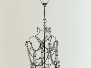 ikea kristaller lamp 3D Model