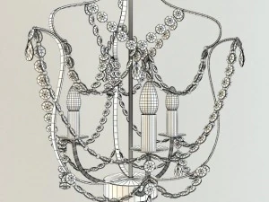ikea kristaller lamp 3D Model