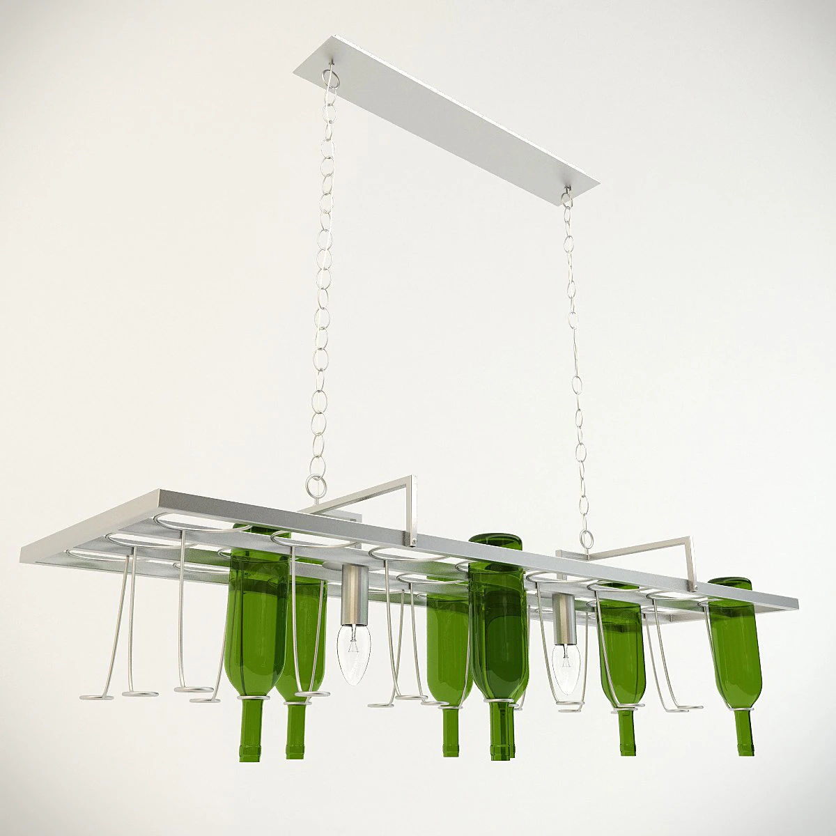 bottle holder 3D Model .c4d .max .obj .3ds .fbx .stl .blend 