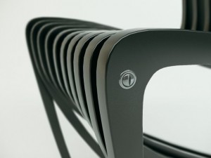chair stripe design by joachim king Modelo 3D