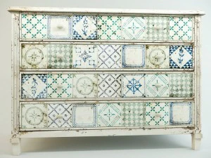 chest of drawers vintage 3D Model