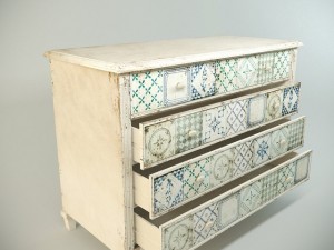 chest of drawers vintage 3D Model