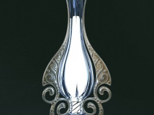 set of two elven lamps hanging and portable Model 3D