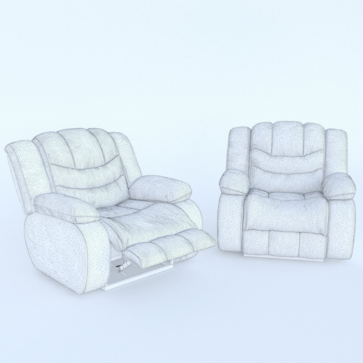 Two armchairs