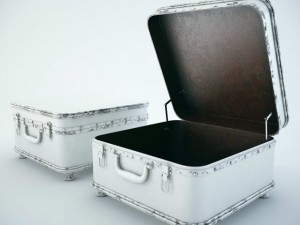 cupboard in the form of a suitcase Model 3D