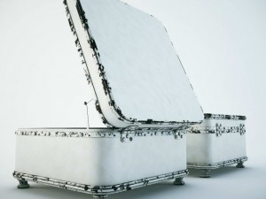 cupboard in the form of a suitcase Model 3D