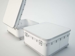 cupboard in the form of a suitcase Model 3D