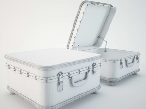 cupboard in the form of a suitcase Model 3D